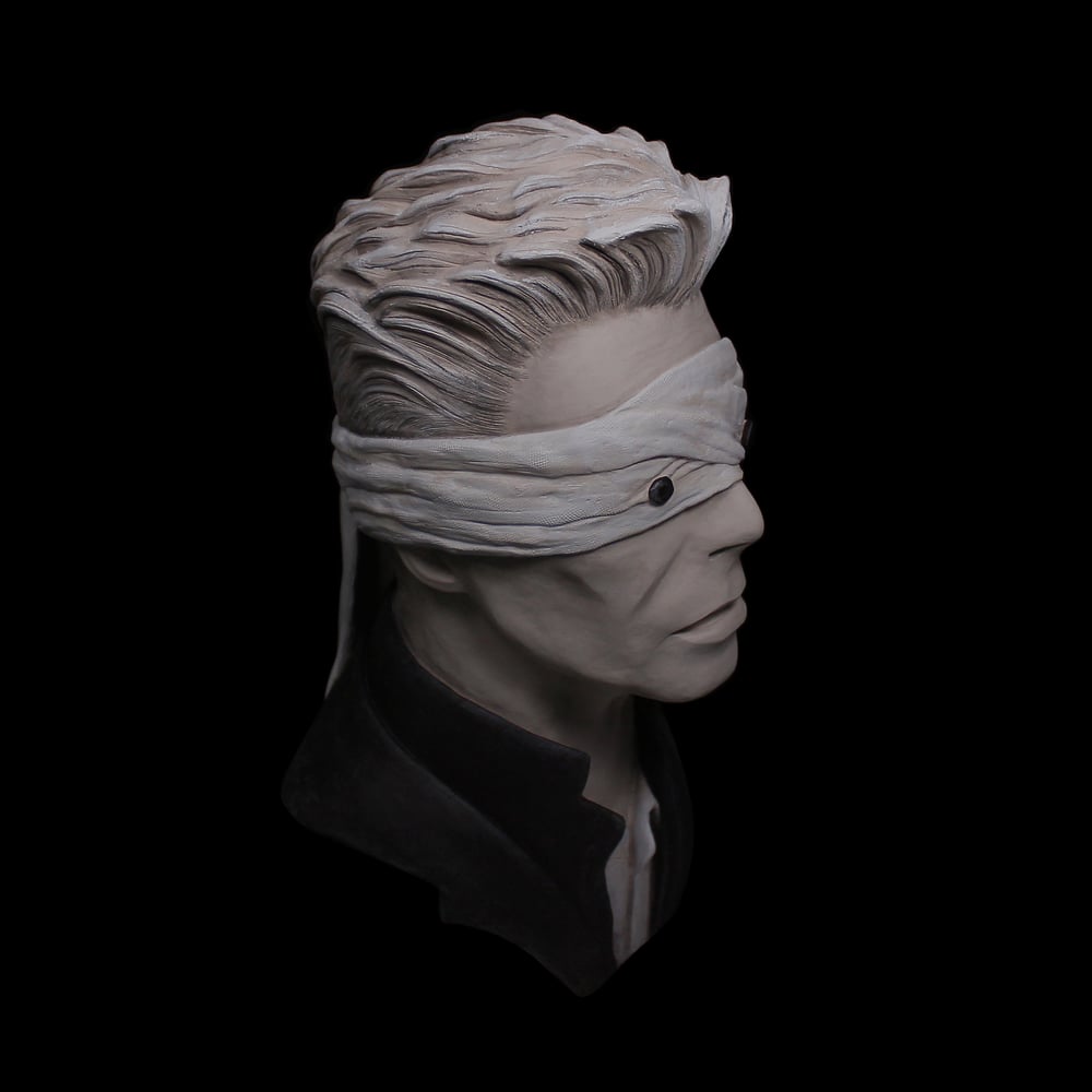 David Bowie 'The Blind Prophet'- Full Head + Bust Sculpture