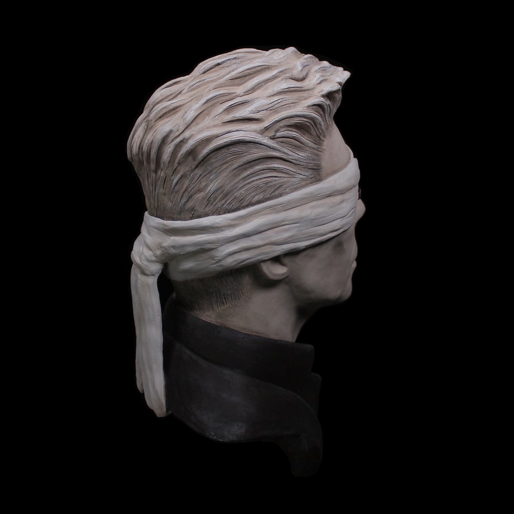 David Bowie 'The Blind Prophet'- Full Head + Bust Sculpture