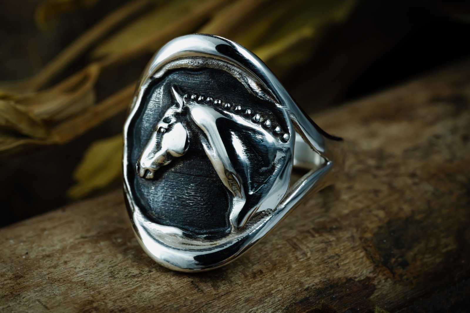 Horse Coin Ring