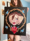 Behold this Heart original 20x24 painting