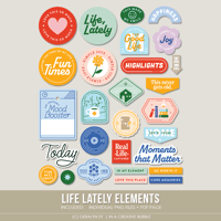 Image 1 of Life Lately Elements (Digital)