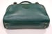 Image of Vtg Gucci Green Pebbled Leather Handbag 