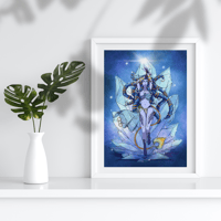 Image 2 of Final Fantasy X Shiva Print