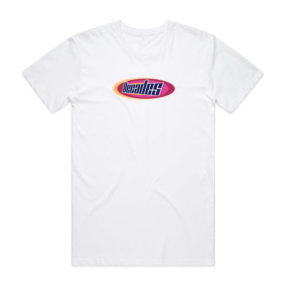 Image of Oval Logo Tee white