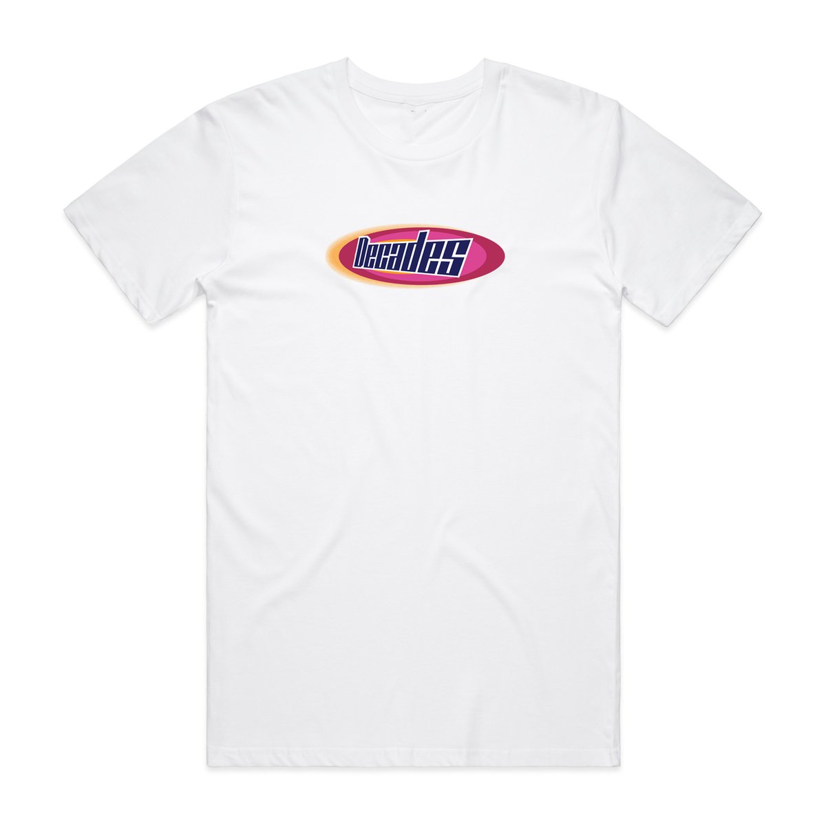 Image of Oval Logo Tee white