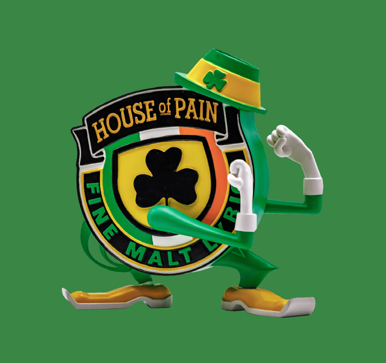 Image of Plastic Paddy Toy Co. "Fightin' Irish House of Pain" Resin Sculpture by Danny Boy O'Connor 
