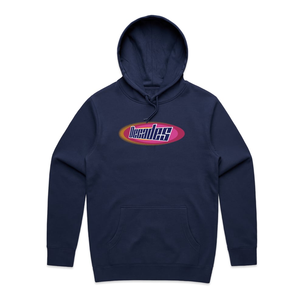 Image of Vibe Logo Hoodie Cobalt