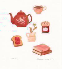 Image 1 of Jam Tea Original Illustration