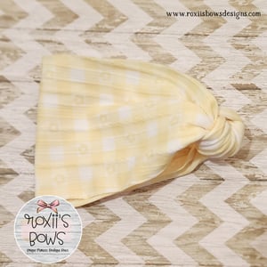 Image of Yellow Gingham