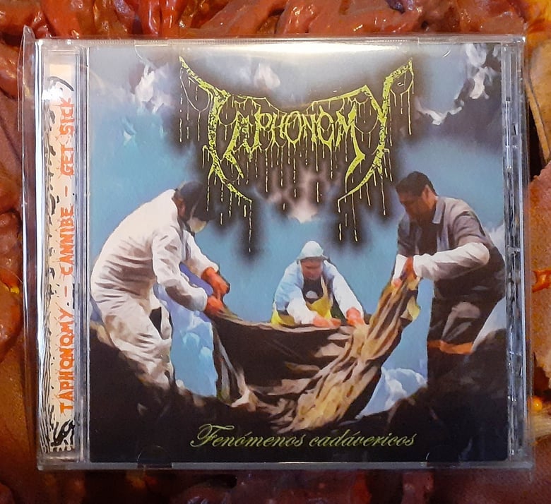 Image of TAPHONOMY/CANNIBE/GET SICK - 3 way split CD