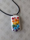 Rainbow Dot Pendant