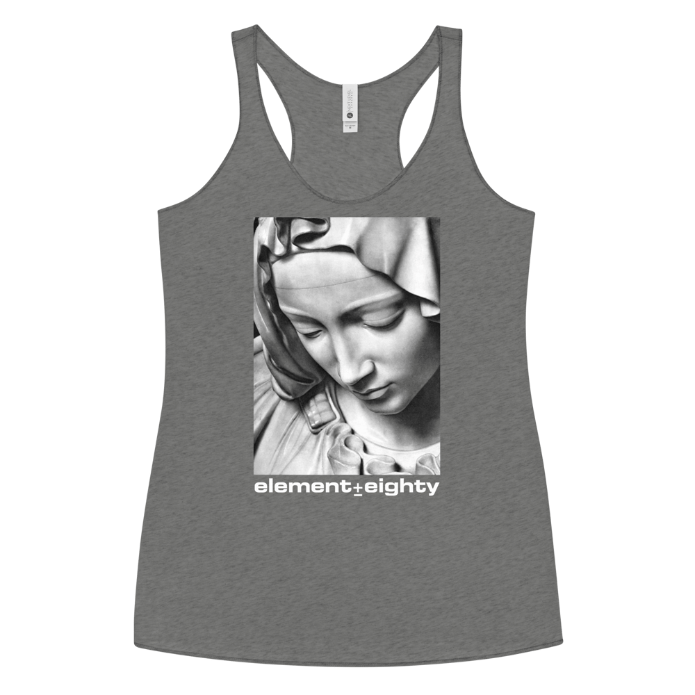 E80 Virgin Mary Women's Racerback Tank