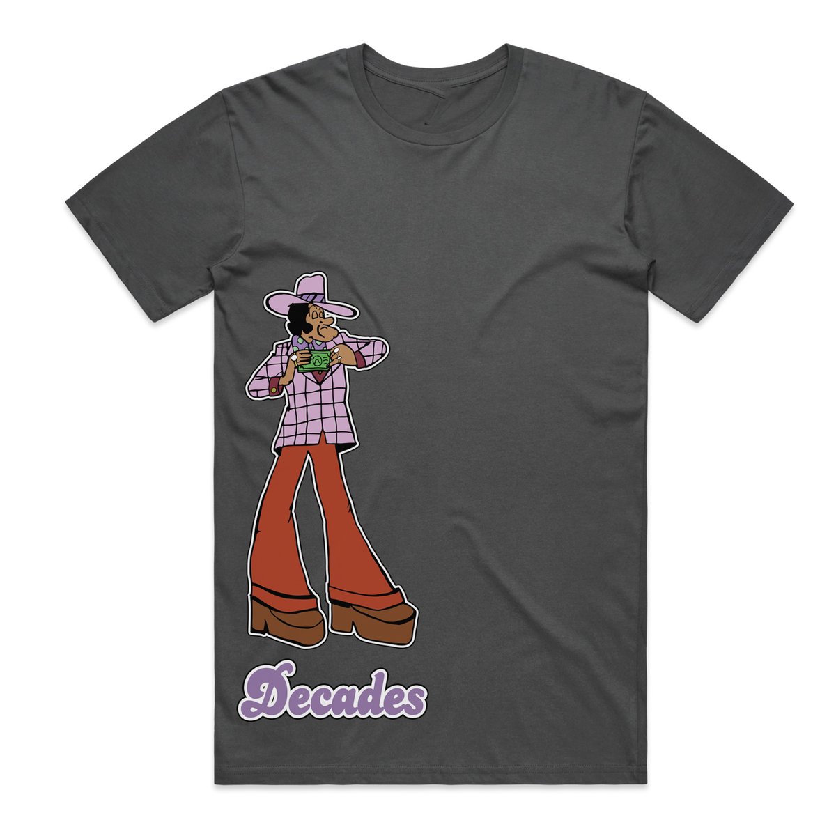 Image of Pimpin Tee Charcoal