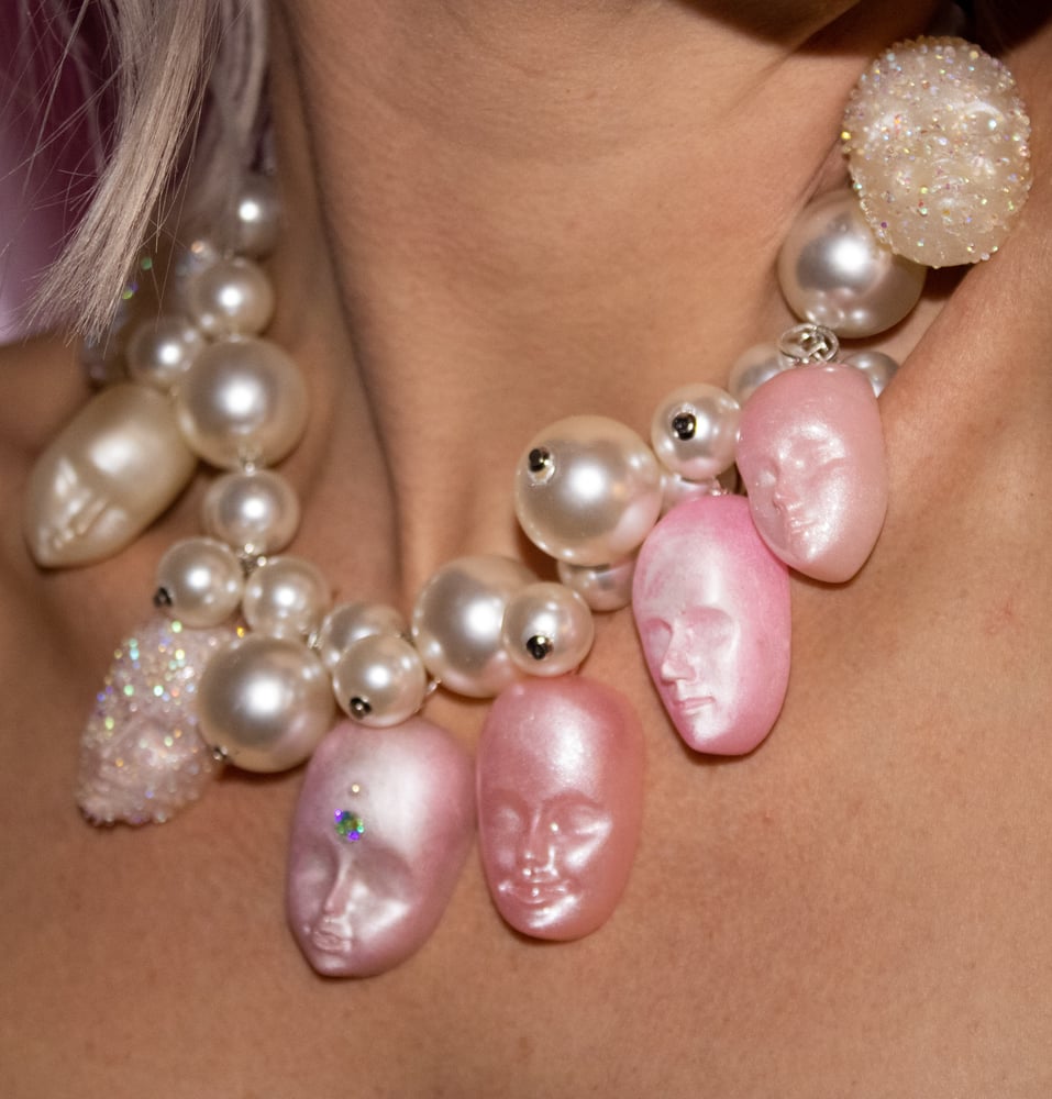 Image of Many-Faced Space Pearls (Necklace)