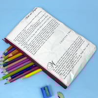 Image 2 of Pride and Prejudice Book Page Pencil Case, Chapter 1