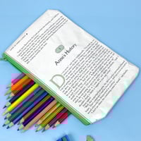 Image 2 of Anne of Green Gables Book Page Pencil Case, Anne’s History