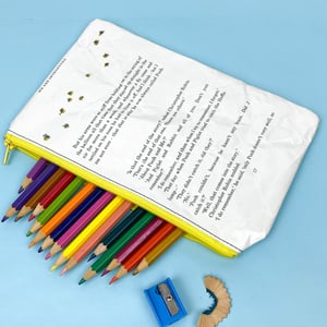 Image of Winnie the Pooh Balloon Book Page Pencil Case