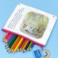 Image 1 of Jemima Puddleduck, Book Page Pencil Case, Beatrix Potter 