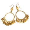 LAST PAIR - Gold Selina Coin Earrings 