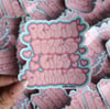 Playin' Fellas Like Dummies Sticker