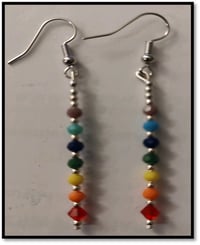 Crystal Chakra Earrings