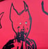 devil on red (hand augmented print) FRAMED Image 2