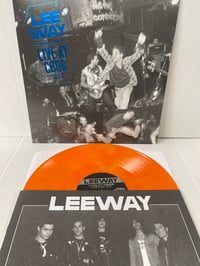Image 2 of Leeway-Live At CBGB March 22, 1987 Red Vinyl LP