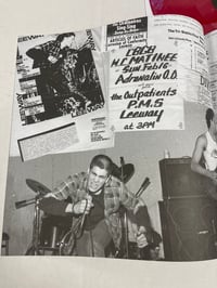Image 5 of Leeway-Live At CBGB March 22, 1987 Red Vinyl LP