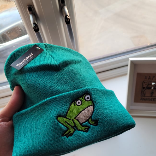 Frog Beanie!