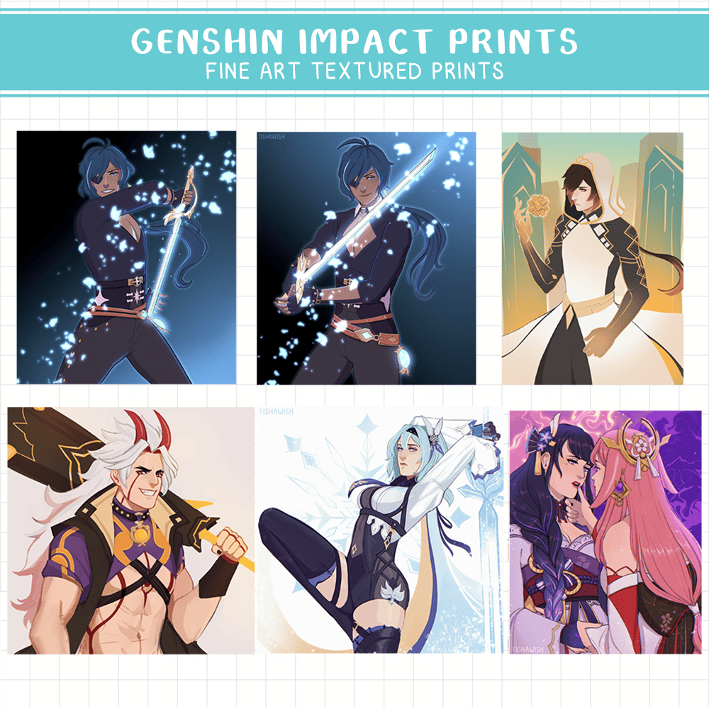 [Prints] Misc Genshin Impact Prints