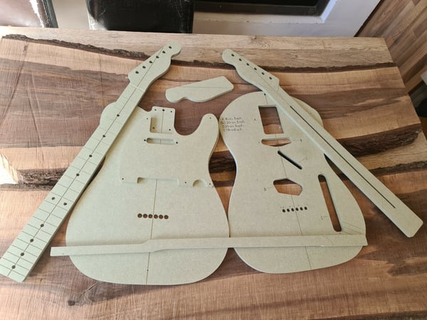 Image of 1950's Telecaster full set