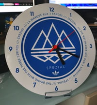 Adi Spezial 27cm Aluminium Clock