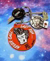 Image 2 of 'Never Call Last Run' Keychain