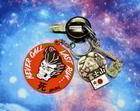Image 1 of 'Never Call Last Run' Keychain
