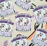 Image 3 of Lavender Haze Koi T-Shirt / Sticker 