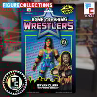 Image 3 of **IN STOCK** VARIANT LIMITED TO 400 BRYAN CLARK Bone Crushing Wrestlers Series 1 Figure by FC Toys