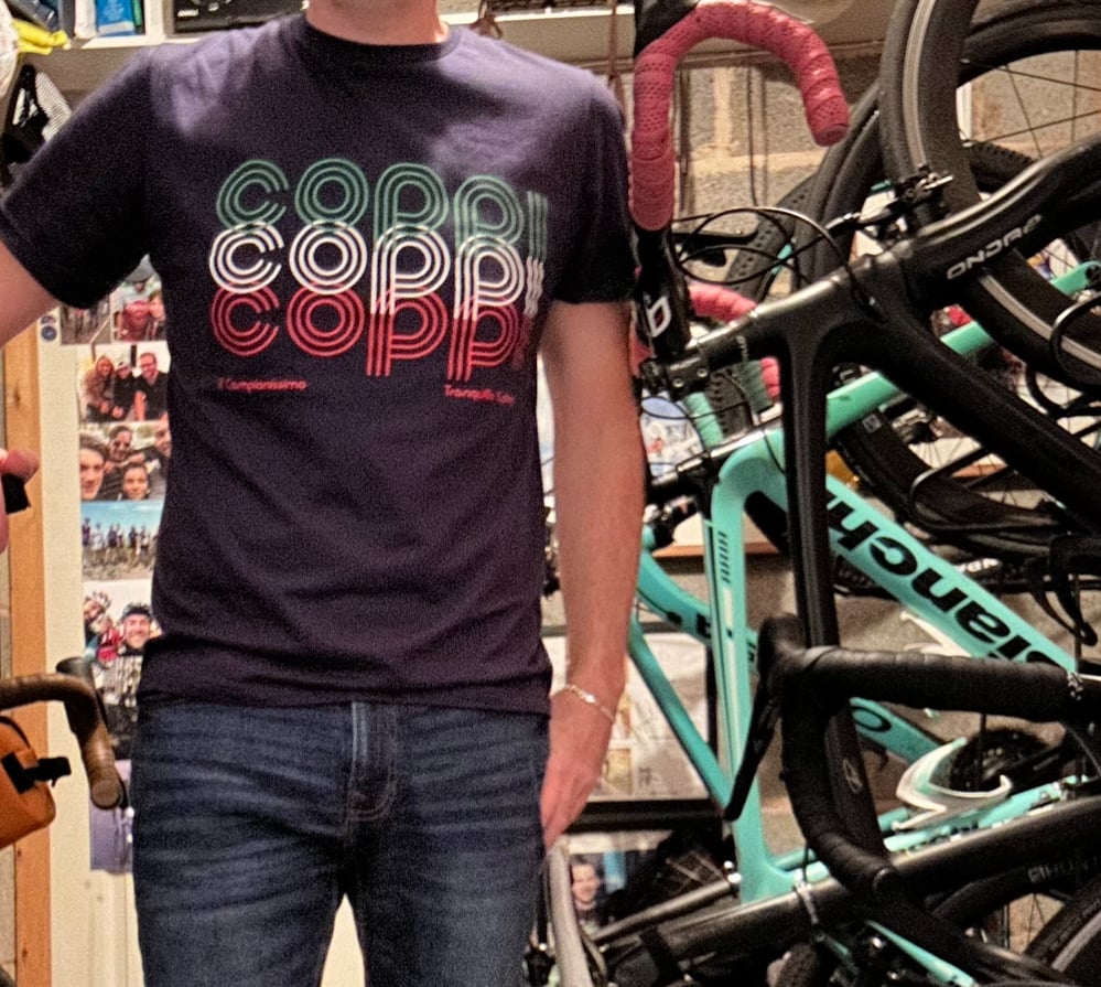 Coppi Tee | Tranquillo Cycling