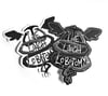 LIVE LAUGH LOBOTOMY | Vinyl Sticker