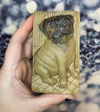 Image 1 of Sandalwood Fawn Pug Soap by Ugly Shyla 