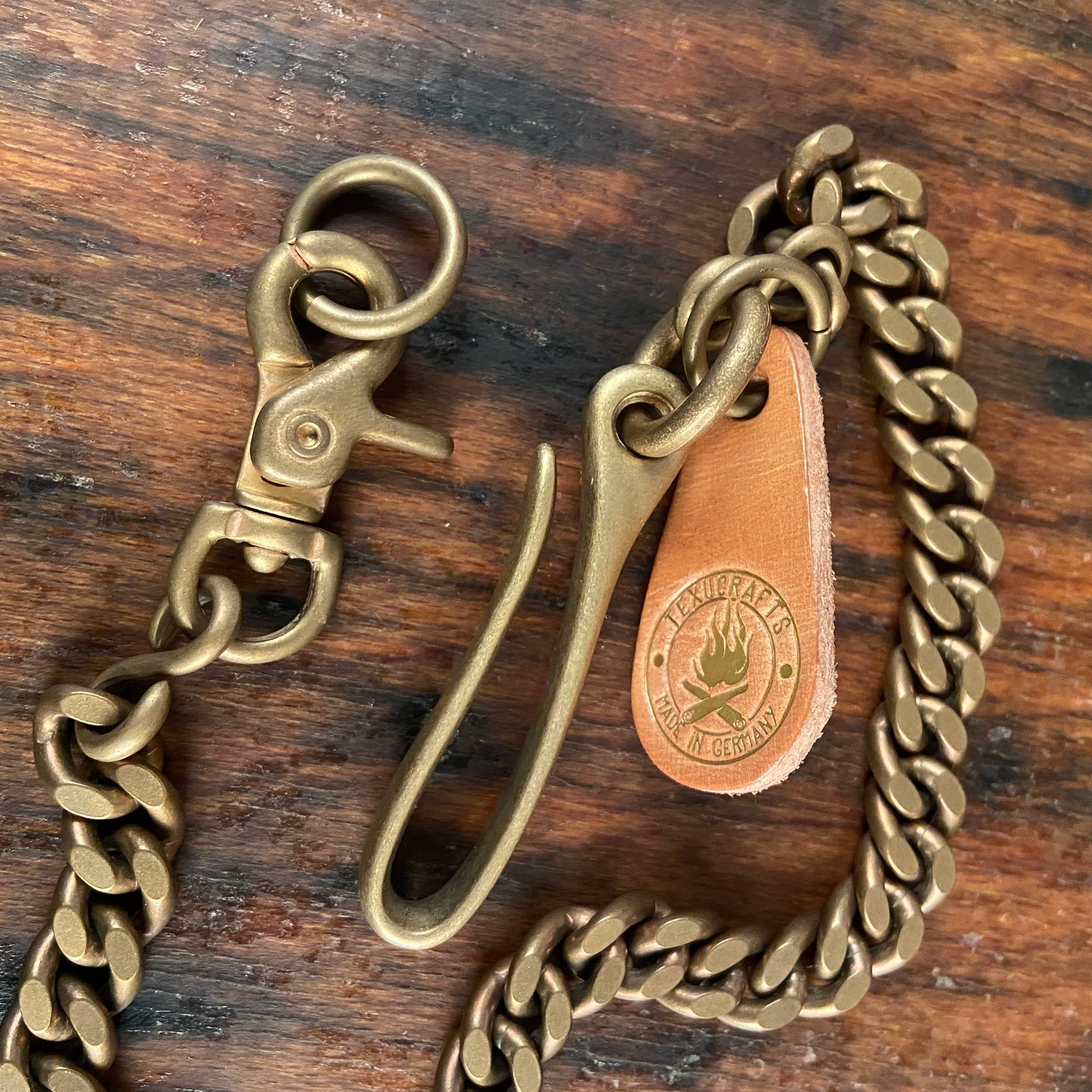 TEXUCRAFTS FLAT SAFETY WALLET CHAIN 