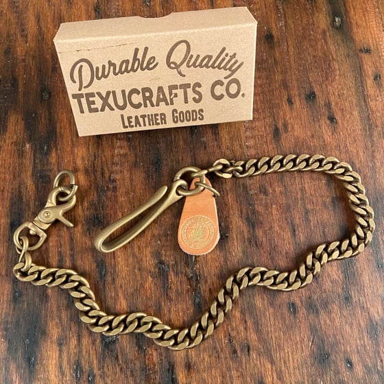 Image of TEXUCRAFTS FLAT SAFETY WALLET CHAIN "FISH HOOK"