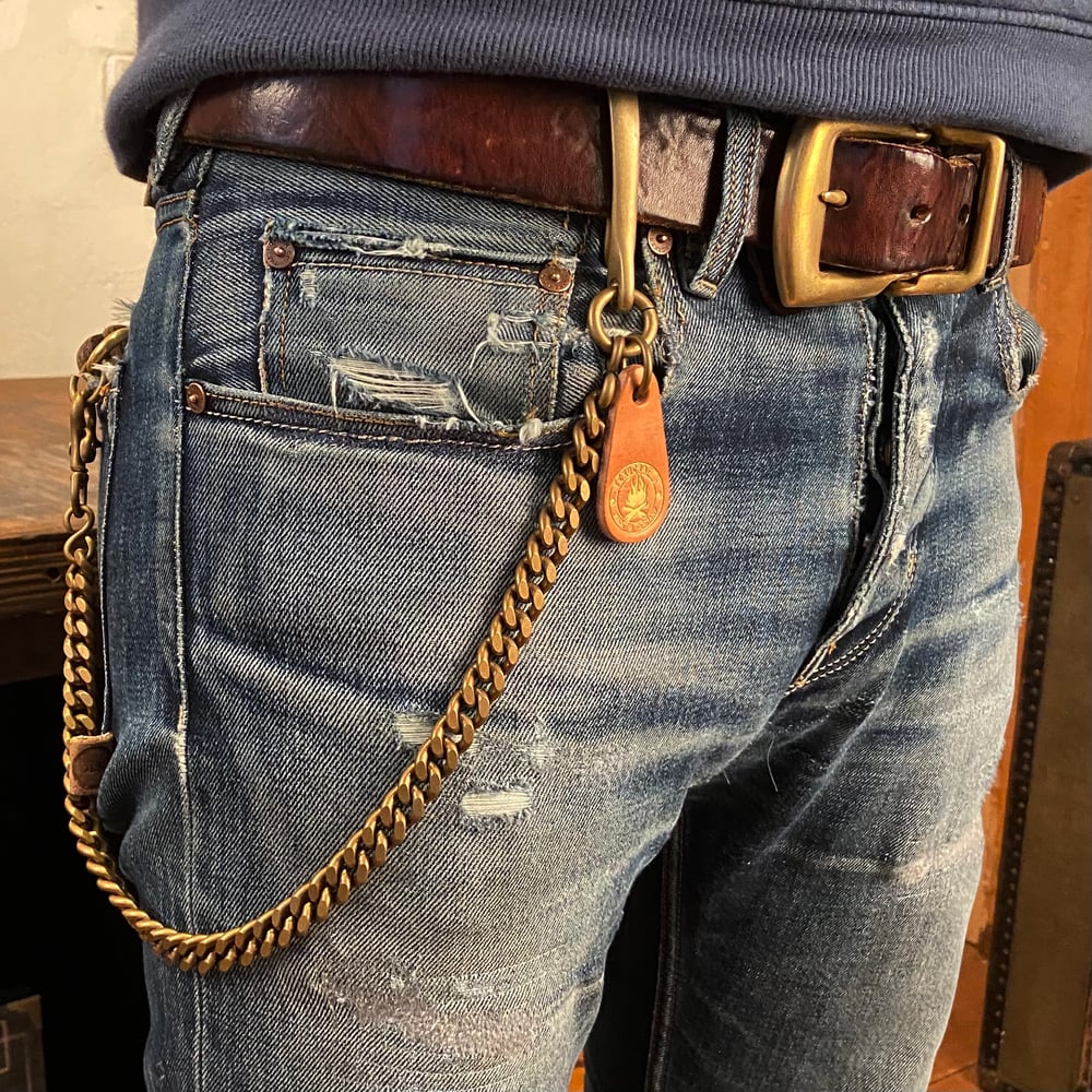 Image of TEXUCRAFTS FLAT SAFETY WALLET CHAIN "FISH HOOK"