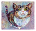 Fattypus the cat - art print