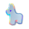 Ghost Llama Piñata Sticker