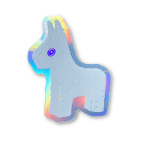 Ghost Llama Piñata Sticker