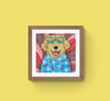 Larry the Labrador art print