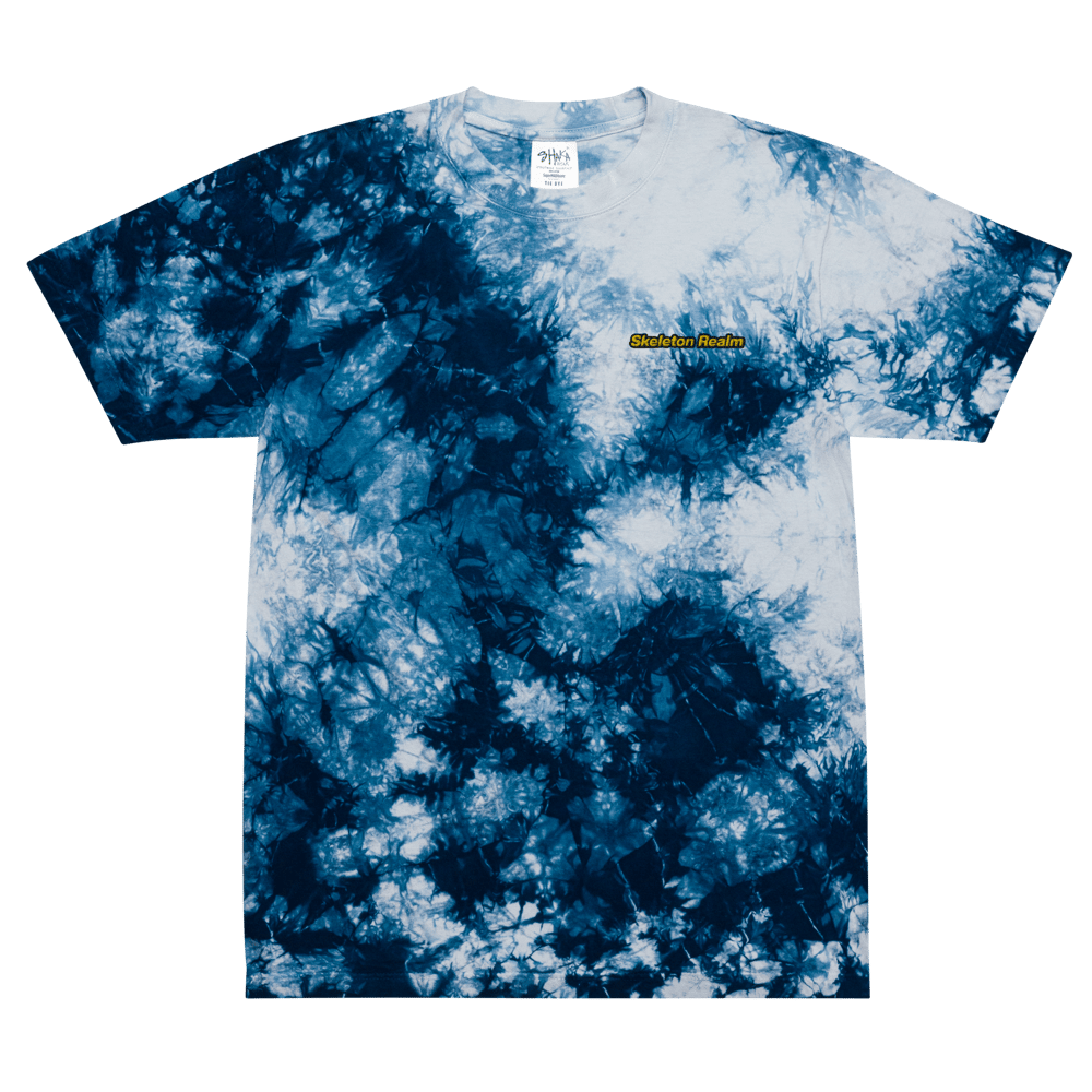 Image of Skeleton Realm Swagger Enthusiast tie-dye t-shirt