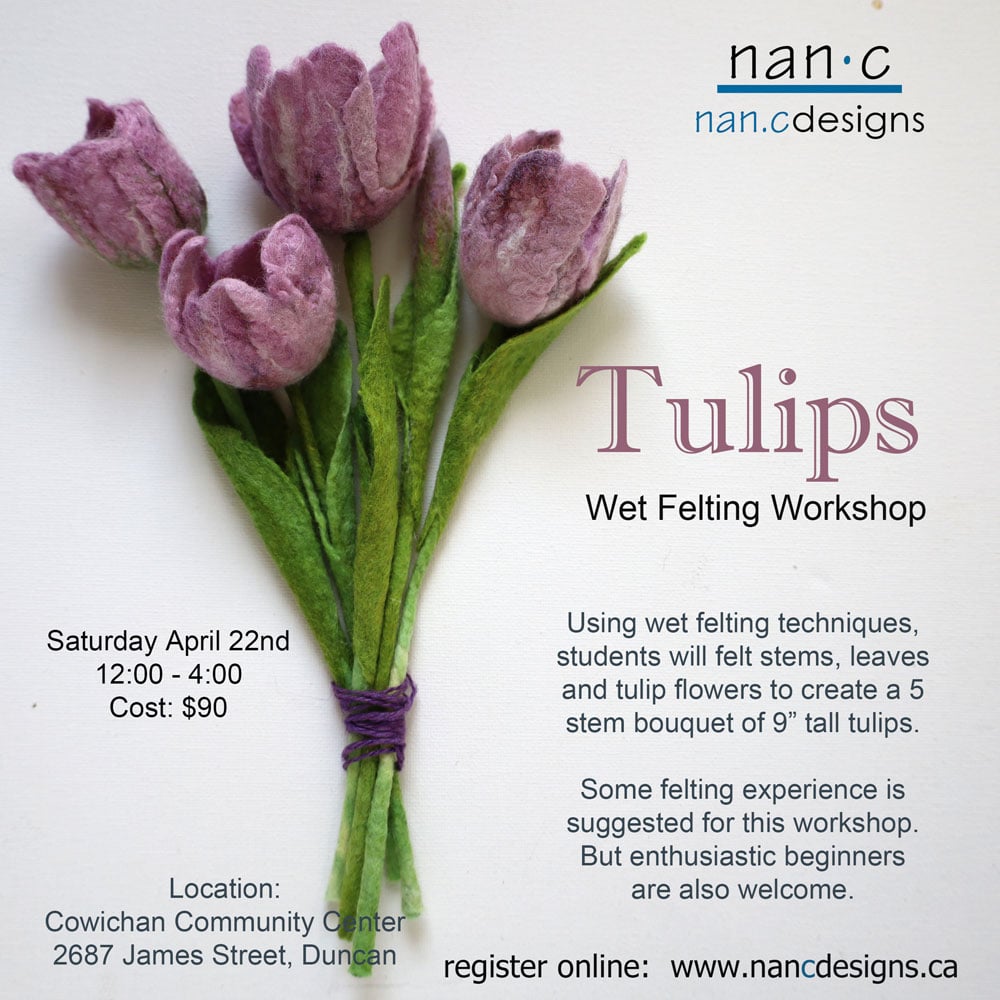 Workshop Registration - Tulips Apr22