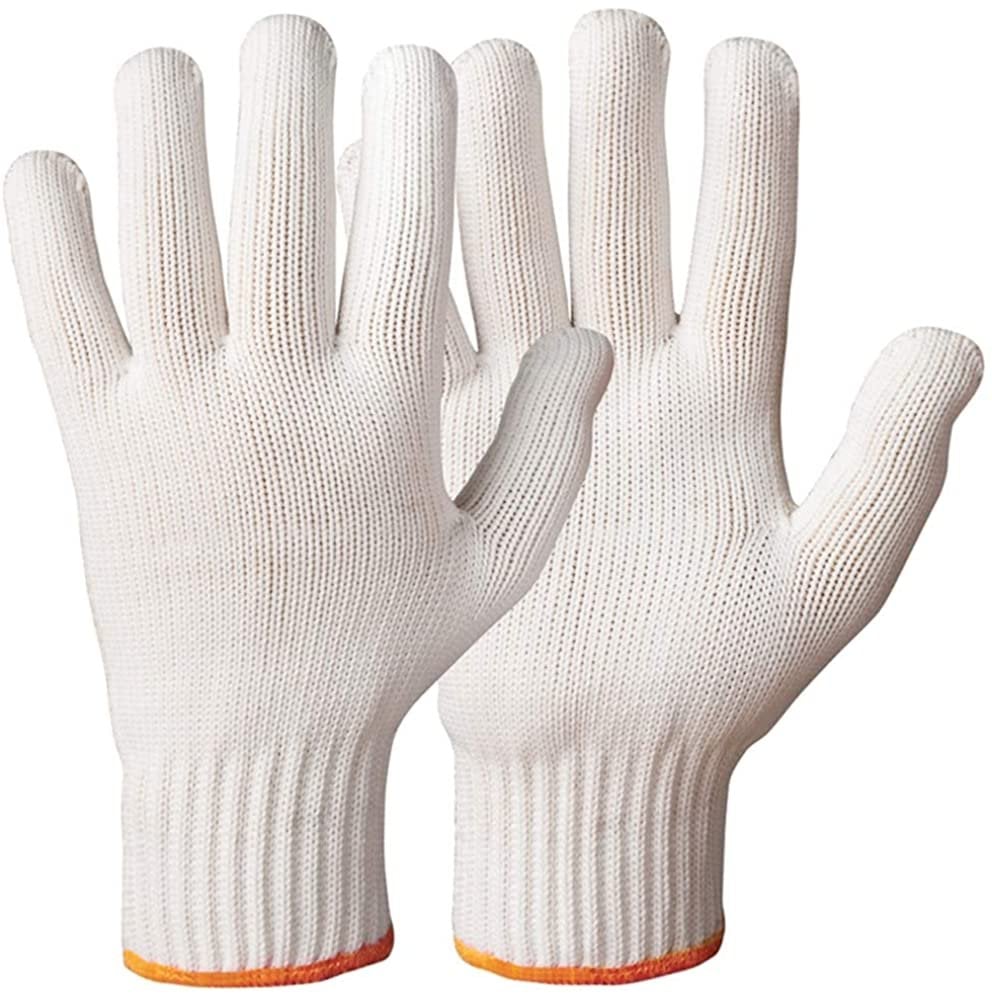 Image of Cotton Glove Knit Work Gloves-10 Pack