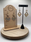 Image 2 of Confetti Square Cut-out Earrings